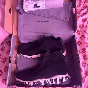 Balenciaga Sock Runners Graffiti